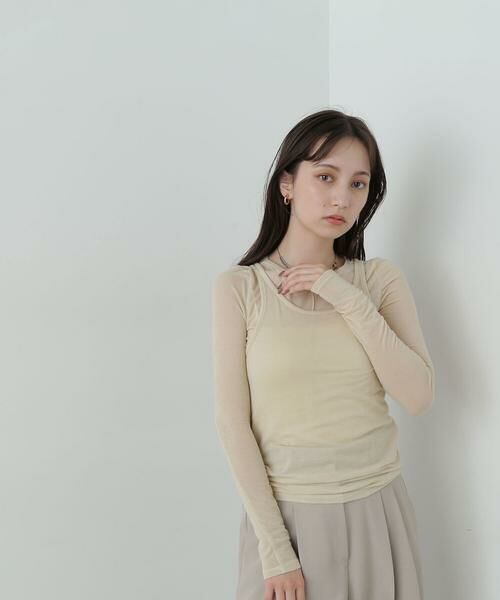 **NATURAL BEAUTY BASIC / ナチュラルビューティーベーシック カットソー | レイヤードデザインカットソー 24AW | 詳細28