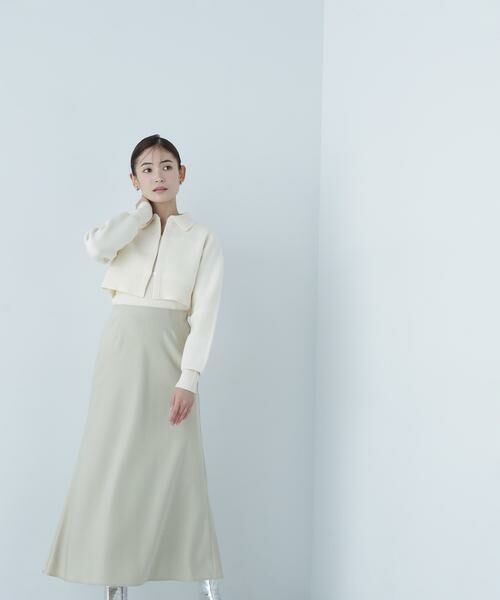 ＊＊NATURAL BEAUTY BASIC / ナチュラルビューティーベーシック カーディガン・ボレロ | 襟付ホックカーデセット | 詳細4