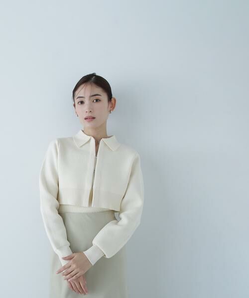 ＊＊NATURAL BEAUTY BASIC / ナチュラルビューティーベーシック カーディガン・ボレロ | 襟付ホックカーデセット | 詳細5