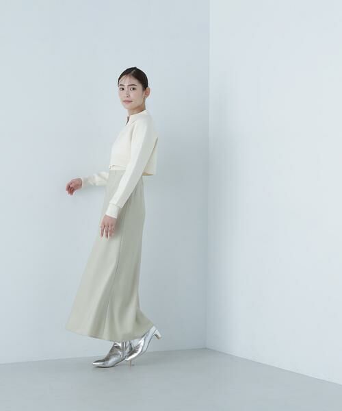 ＊＊NATURAL BEAUTY BASIC / ナチュラルビューティーベーシック カーディガン・ボレロ | 襟付ホックカーデセット | 詳細7