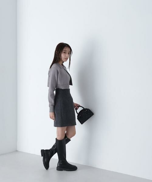 ＊＊NATURAL BEAUTY BASIC / ナチュラルビューティーベーシック カーディガン・ボレロ | 襟付ホックカーデセット | 詳細22