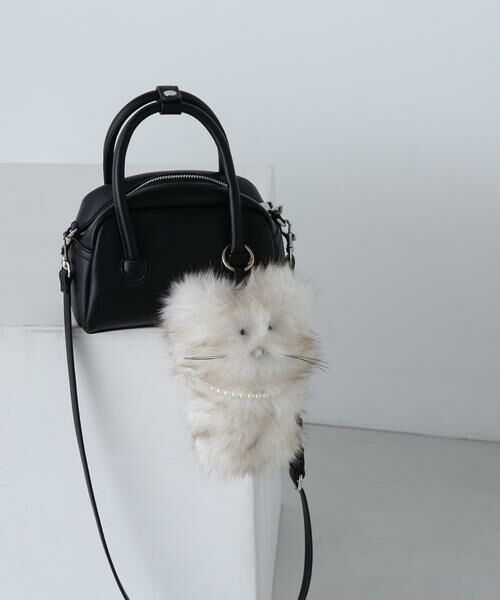 ＊＊NATURAL BEAUTY BASIC / ナチュラルビューティーベーシック 服飾小物 | チンチラキャットチャーム | 詳細2