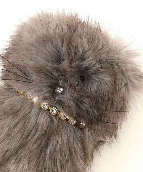 ＊＊NATURAL BEAUTY BASIC / ナチュラルビューティーベーシック 服飾小物 | チンチラキャットチャーム | 詳細5