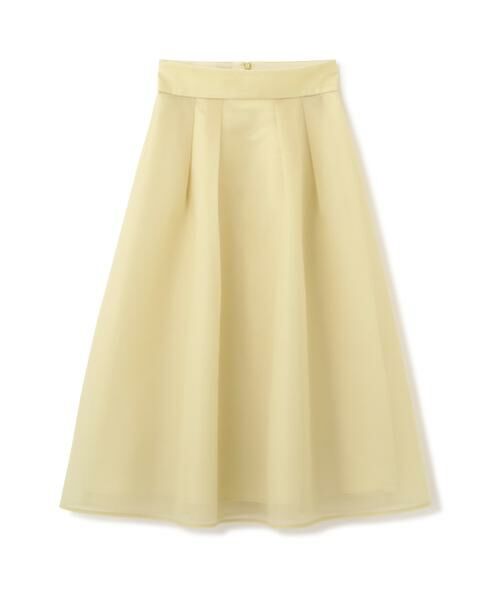 ＊＊NATURAL BEAUTY BASIC / ナチュラルビューティーベーシック スカート | シアーボリュームフレアスカート | 詳細1