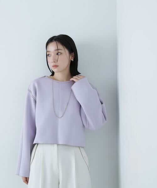 セール】 リバーシブルバイカラーニット （ニット・セーター