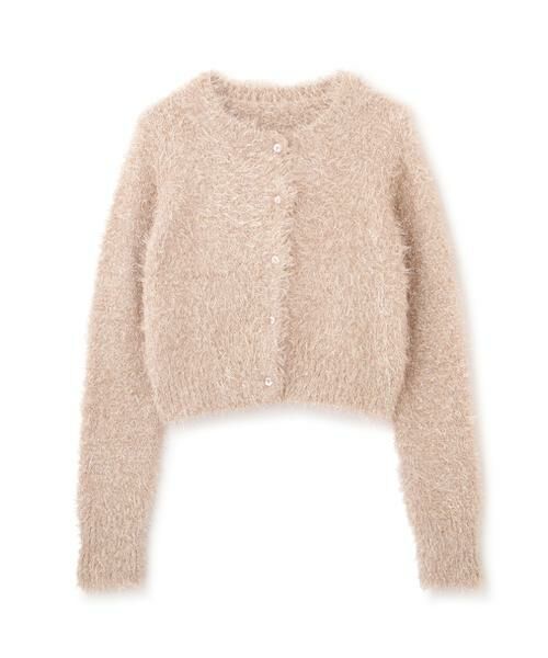 ＊＊NATURAL BEAUTY BASIC / ナチュラルビューティーベーシック カーディガン・ボレロ | ラメニットショートカーディガン | 詳細1