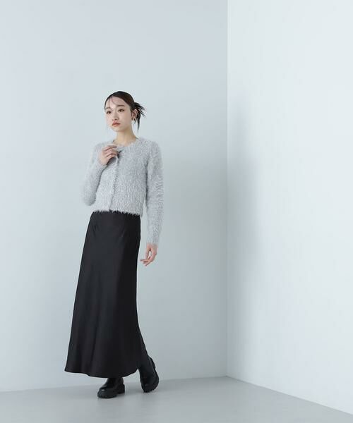 ＊＊NATURAL BEAUTY BASIC / ナチュラルビューティーベーシック カーディガン・ボレロ | ラメニットショートカーディガン | 詳細15