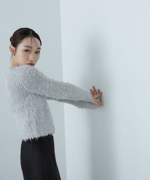 ＊＊NATURAL BEAUTY BASIC / ナチュラルビューティーベーシック カーディガン・ボレロ | ラメニットショートカーディガン | 詳細17