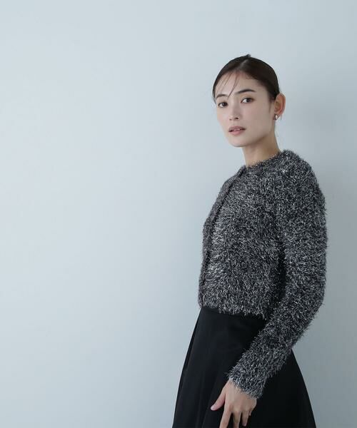 ＊＊NATURAL BEAUTY BASIC / ナチュラルビューティーベーシック カーディガン・ボレロ | ラメニットショートカーディガン | 詳細26