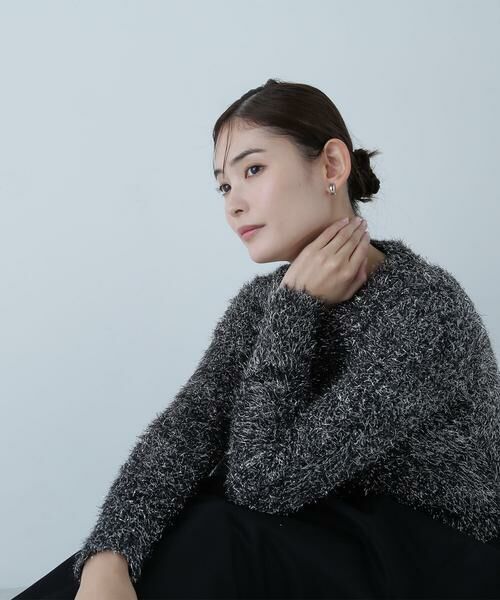 ＊＊NATURAL BEAUTY BASIC / ナチュラルビューティーベーシック カーディガン・ボレロ | ラメニットショートカーディガン | 詳細29