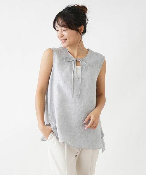 NEMIKA / ネミカ シャツ・ブラウス | ノースリーブブラウス | 詳細11