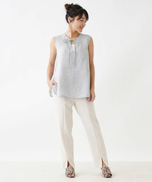 NEMIKA / ネミカ シャツ・ブラウス | ノースリーブブラウス | 詳細4