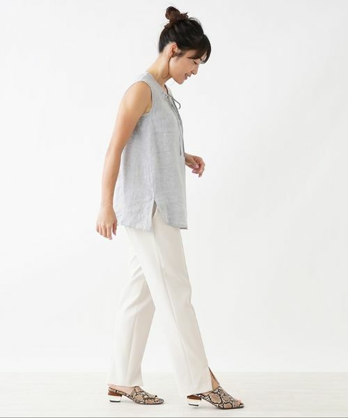 NEMIKA / ネミカ シャツ・ブラウス | ノースリーブブラウス | 詳細5