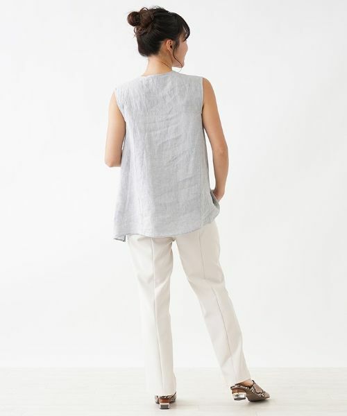 NEMIKA / ネミカ シャツ・ブラウス | ノースリーブブラウス | 詳細6