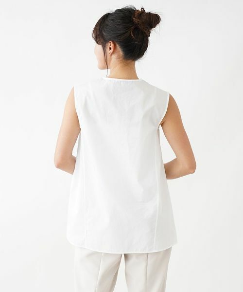 NEMIKA / ネミカ シャツ・ブラウス | ノースリーブブラウス | 詳細13