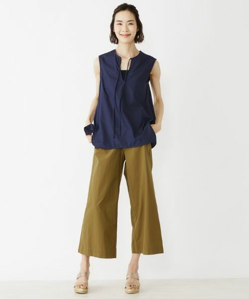 NEMIKA / ネミカ シャツ・ブラウス | ノースリーブブラウス | 詳細2