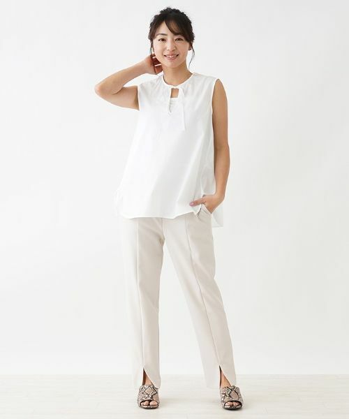 NEMIKA / ネミカ シャツ・ブラウス | ノースリーブブラウス | 詳細4