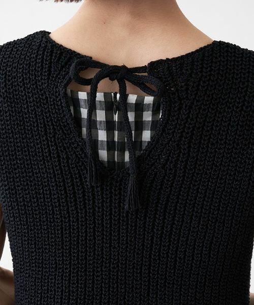 NEMIKA / ネミカ テーラードジャケット | フリンジ付きニットベスト | 詳細22
