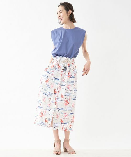 NEMIKA / ネミカ カットソー | パワーショルダーカットソー | 詳細5