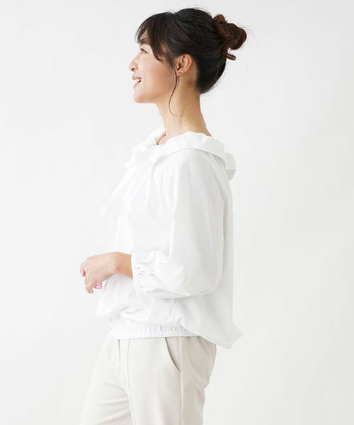 NEMIKA / ネミカ シャツ・ブラウス | 7分袖プルオーバーブラウス | 詳細1