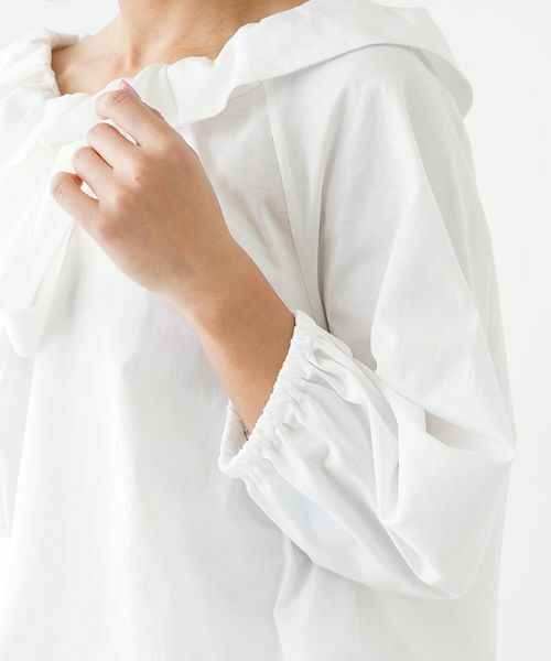NEMIKA / ネミカ シャツ・ブラウス | 7分袖プルオーバーブラウス | 詳細11