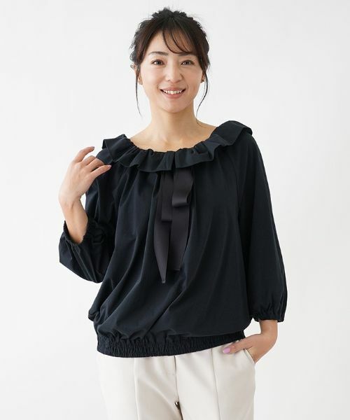 NEMIKA / ネミカ シャツ・ブラウス | 7分袖プルオーバーブラウス | 詳細4