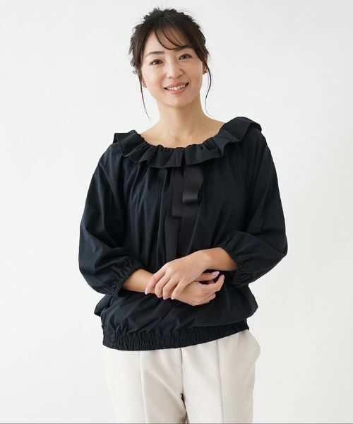 NEMIKA / ネミカ シャツ・ブラウス | 7分袖プルオーバーブラウス | 詳細7