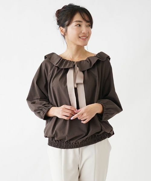 NEMIKA / ネミカ シャツ・ブラウス | 7分袖プルオーバーブラウス | 詳細8