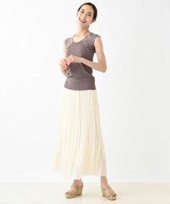 NEMIKA / ネミカ ロング・マキシ丈スカート | ランダムプリーツスカート