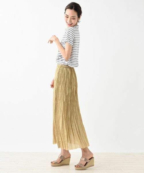 NEMIKA / ネミカ ロング・マキシ丈スカート | ランダムプリーツスカート | 詳細3