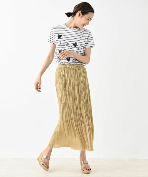 NEMIKA / ネミカ ロング・マキシ丈スカート | ランダムプリーツスカート | 詳細4