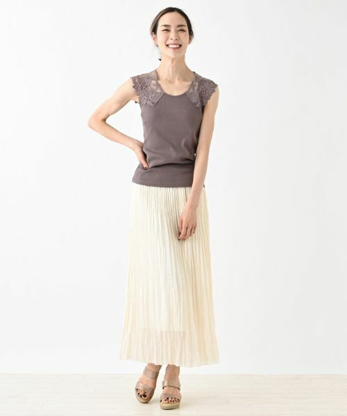 NEMIKA / ネミカ ロング・マキシ丈スカート | ランダムプリーツスカート | 詳細6