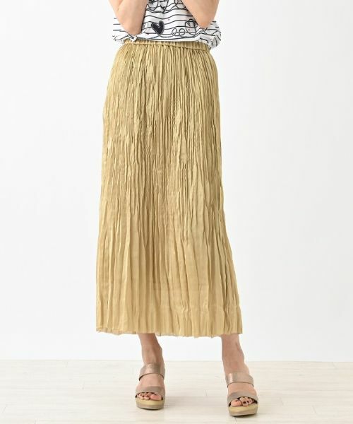 NEMIKA / ネミカ ロング・マキシ丈スカート | ランダムプリーツスカート | 詳細7