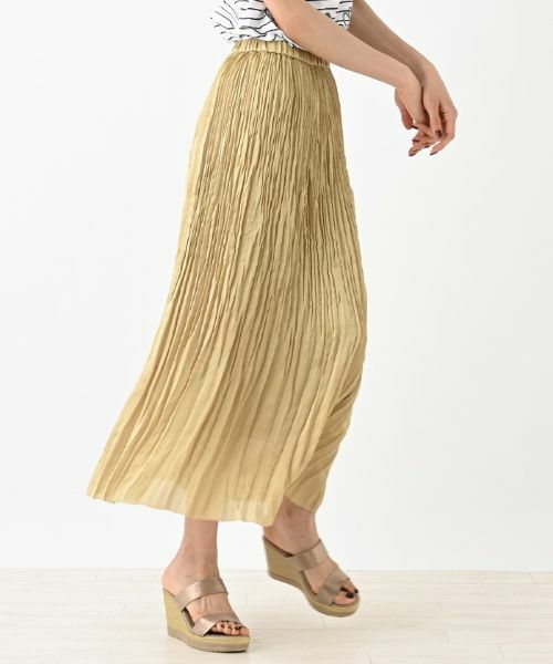 NEMIKA / ネミカ ロング・マキシ丈スカート | ランダムプリーツスカート | 詳細8