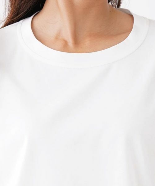 NEMIKA / ネミカ カットソー | ストライプフリルスリーブ切替カットソー | 詳細7