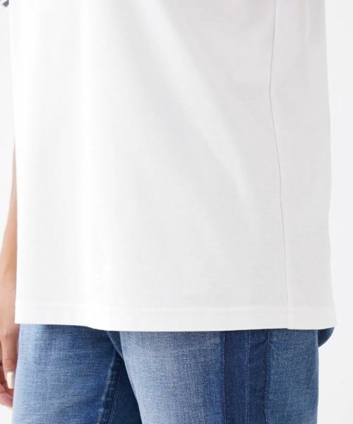 NEMIKA / ネミカ カットソー | ストライプフリルスリーブ切替カットソー | 詳細9