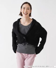 NEMIKA / ネミカ カーディガン・ボレロ | ボレロ風ニットカーディガン【LIVIANA CONTI】