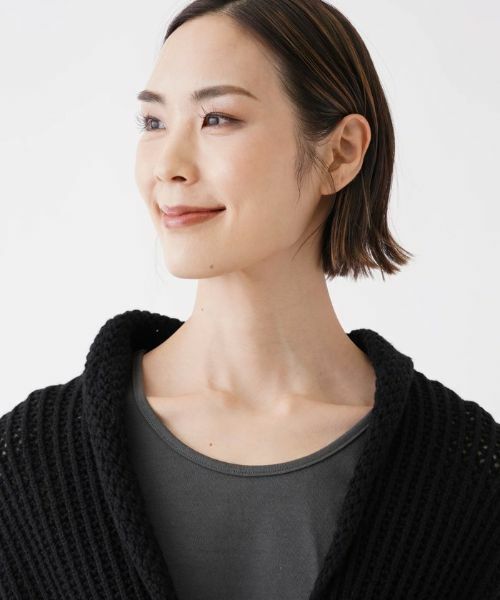 NEMIKA / ネミカ カーディガン・ボレロ | ボレロ風ニットカーディガン【LIVIANA CONTI】 | 詳細7