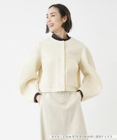 NEMIKA / ネミカ テーラードジャケット | ボリュームスリーブジャケット