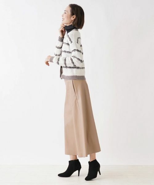 NEMIKA / ネミカ カーディガン・ボレロ | ボーダーVネックニットカーディガン【Kangra】 | 詳細12