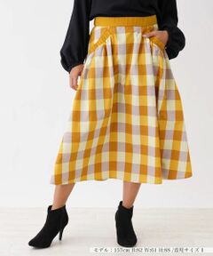 NEMIKA / ネミカ ミニ・ひざ丈スカート | ギンガムチェックスカート【NEMIKA】