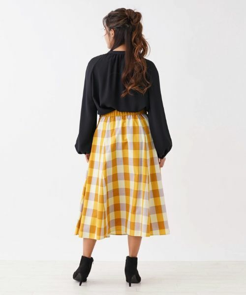 NEMIKA / ネミカ ミニ・ひざ丈スカート | ギンガムチェックスカート【NEMIKA】 | 詳細3