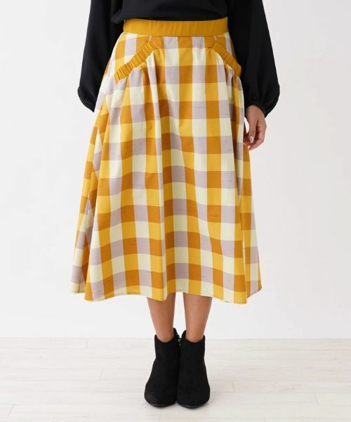 NEMIKA / ネミカ ミニ・ひざ丈スカート | ギンガムチェックスカート【NEMIKA】 | 詳細4