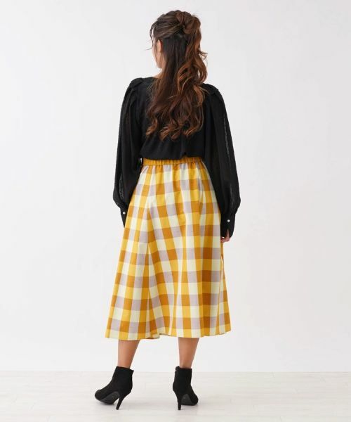 NEMIKA / ネミカ シャツ・ブラウス | ドット風フリルキーネックブラウス【NEMIKA】 | 詳細3