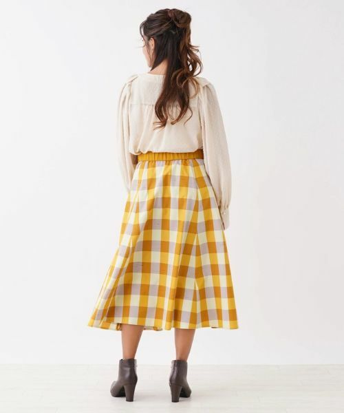 NEMIKA / ネミカ シャツ・ブラウス | ドット風フリルキーネックブラウス【NEMIKA】 | 詳細6