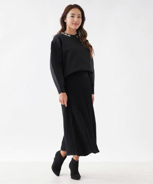 NEMIKA / ネミカ ミニ・ひざ丈スカート | ロングニットスカート | 詳細11