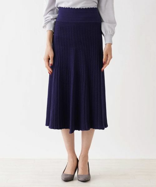 NEMIKA / ネミカ ミニ・ひざ丈スカート | ロングニットスカート | 詳細4