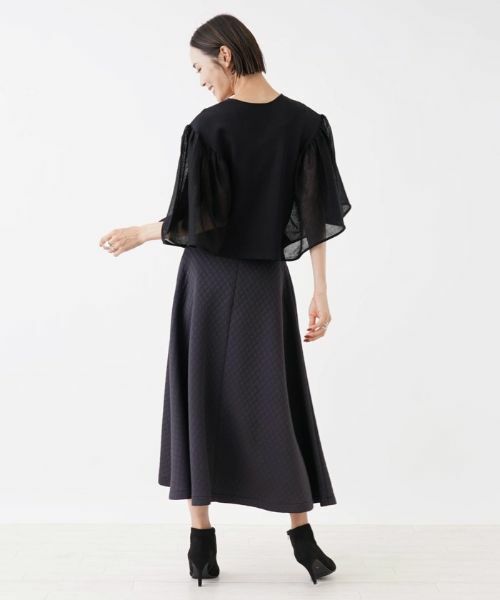 NEMIKA / ネミカ その他小物 | フレアスリーブカーディガン【NEMIKA】 | 詳細3