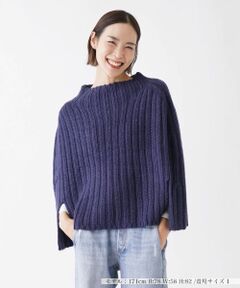 NEMIKA / ネミカ その他小物 | リブ編みニットケープ【NEMIKA】