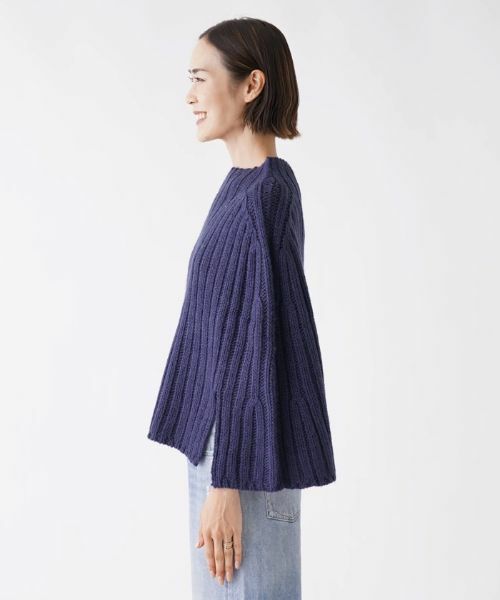 NEMIKA / ネミカ その他小物 | リブ編みニットケープ【NEMIKA】 | 詳細5